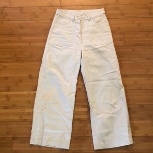 LOUP High rise crop sailor pants